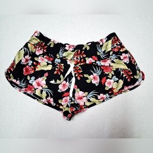 4/20$ THE SEA Floral Print Women's Athletic Shorts